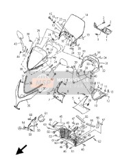 4B52286501WG, Deksel, Voor, Yamaha, 0